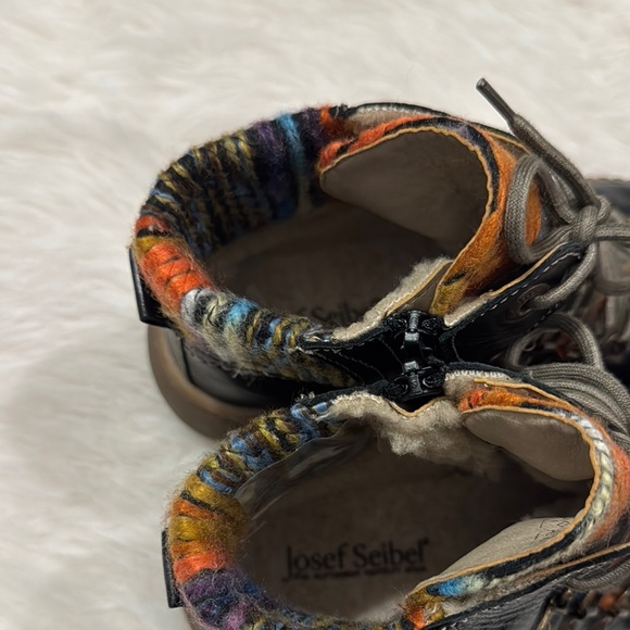 Josef Seibel Multicolor Ankle Boots Size EU37 pre-owned. - Picture 9 of 9
